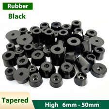 Furniture Rubber Feet Slip Protection Tapered Table Box Bed Damping Feet 6-50mm