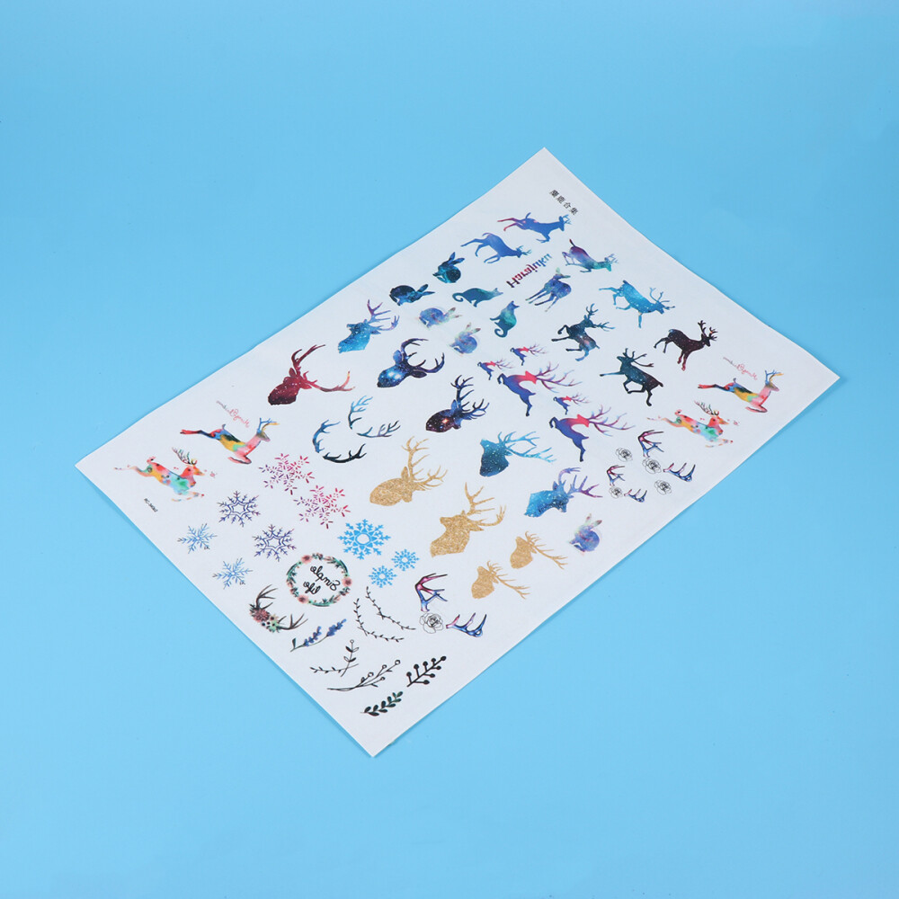 Temporary Tattoos Kids Kids Arm Tattoos Christmas Fake Tattoos Holiday