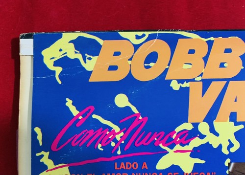 Bobby Valentin - Como Nunca (1990) Original Bronco US Pressing VG++ - Picture 5 of 5