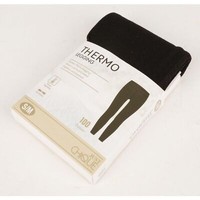 Damen Thermo Strumpfhose 100Den Schwarz Warm Winter Leggings Fleece Stretchy