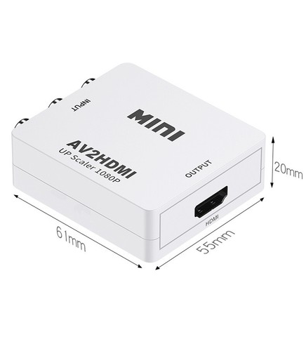 HDMI To AV To HDMI To VGA To HDMI VGA To AV To VGA Video Converter DVD PC To TV - Picture 14 of 18