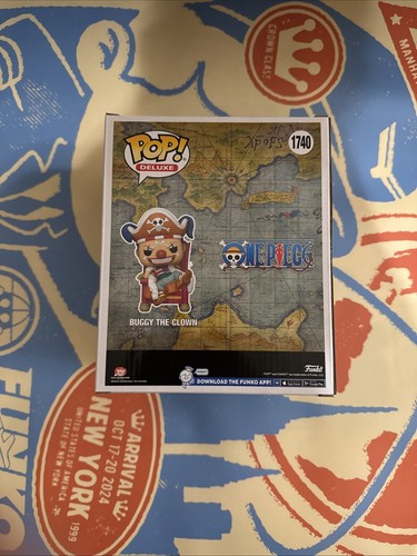 BUGGY THE CLOWN FUNKO POP NEW YORK COMIC CON STICKER IN HAND - Foto 3 di 6