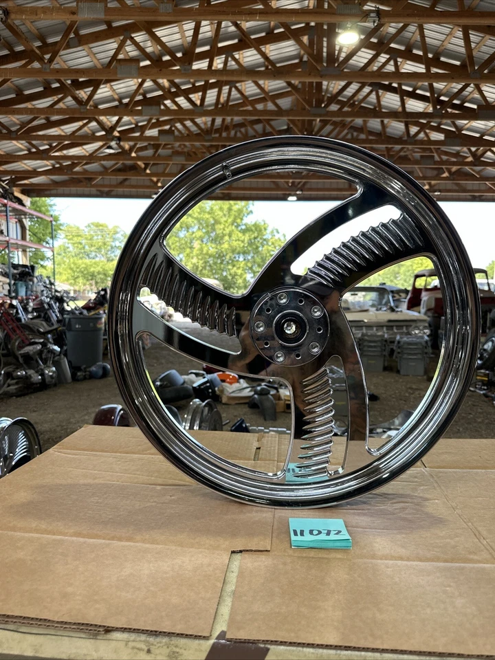 Harley Carriage Works 21 дюйм Chopper Dyna Wideglide Softail Переднее Магнитное Колесо Typhoon - Изображение 2 из 4