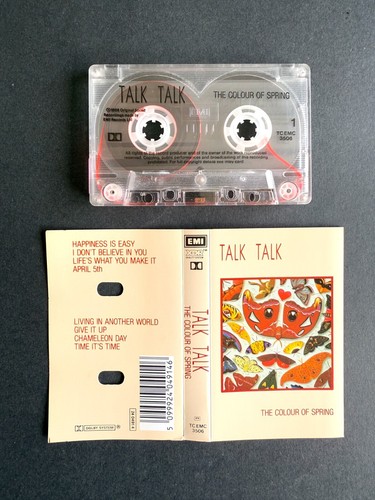 Talk Talk - The Colour of Spring - Cassette Tape TCEMC3506 - Picture 2 of 2