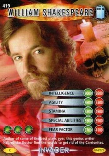 DOCTOR WHO BATTLES IN TIME INVADER CARDS COMMON & RARE 376 TO 599 - Picture 39 of 183