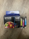 2 Sets Of Epson 200 Standard Capacity Ink Cartridges Tri-Color Exp 02/2025