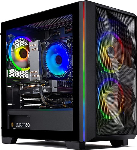 Skytech Chronos Mini Gaming PC Desktop ST-CHRONOSM-0326-B-AM Computer 16GB NEW - Picture 2 of 5
