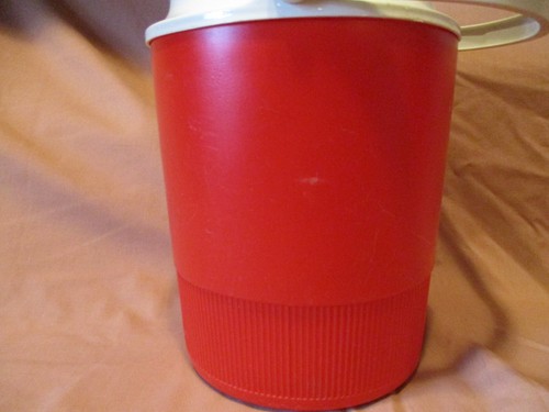 Vintage Pizza Hut advertising Gott insulated half gallon water jug cooler 1980's - Bild 3 von 14