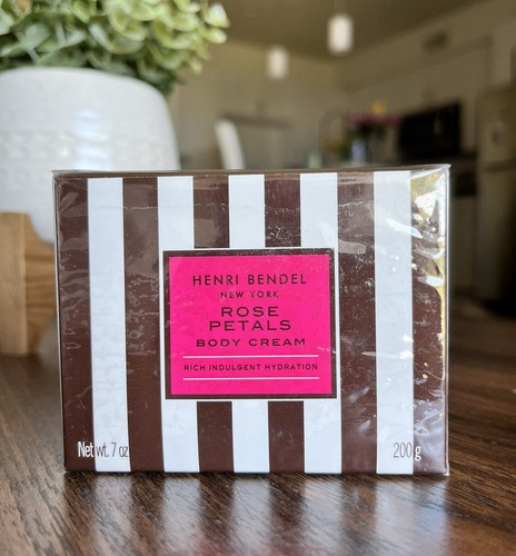 NEU Henri Bendel New York ROSE 🌹 PETAL Körpercreme 7oz/200g SELTEN - VERSIEGELT - Bild 1 von 3