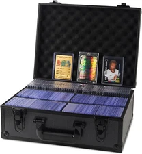 New Toploader Hard Case For  3" x 4" 35pt Sports Cards Storage Boxes Holds 600+