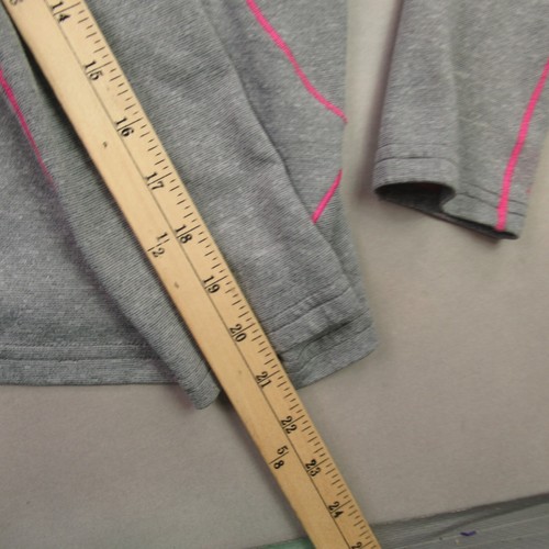 Patagonia Shirt Girls XS Long Sleeve Lightweight Gray 1/4 Zip Capilene - Picture 9 of 9