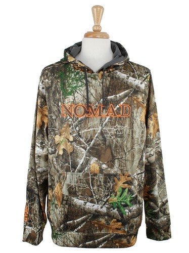 Nomad Men's Camo Hoodie Hunting Fleece Lined Camouflage Pullover Kangaroo Pocket - Picture 14 of 17