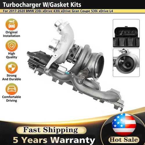 Turbo Turbocharger Kits 11657637563 For 17-20 BMW 230i 330i 430i 530i X3 X4 - Picture 1 of 18