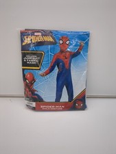 Kids' Marvel Spider-Man Halloween Costume Jumpsuit with Mask Medium