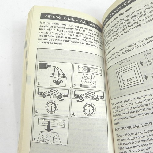 VINTAGE 1987 FORD LTD CROWN VICTORIA AND COUNTRY SQUIRE OWNERS GUIDE MAINTENANCE - Picture 6 of 7