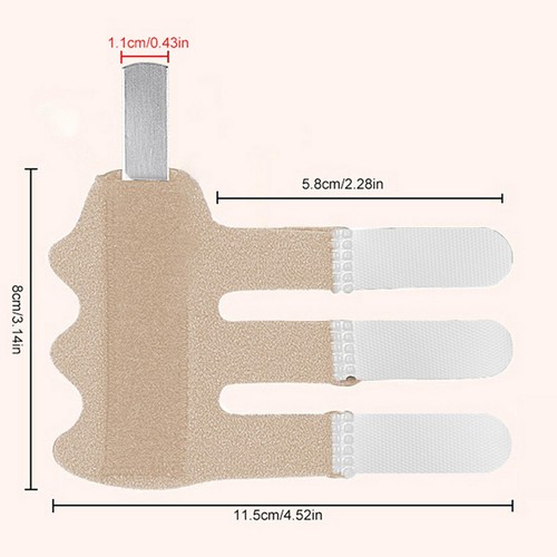 2X Broken Pinky Finger Splint Trigger Finger Splints Finger Brace Finger Knuckle - Picture 5 of 18