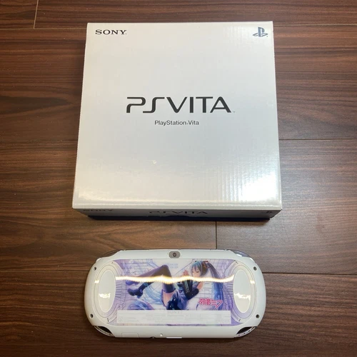 PSVITA 1000 main unit Crystal White Hatsune Miku 2143 Japan