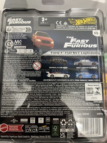 NEW! 2024! Hot Wheels Fast & Furious RED Ford F150 SVT Lightning BOXED/EXCELLENT - Picture 5 of 6