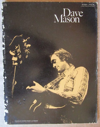 Dave Mason Songbook - Klavier, Gitarre, Text + Fotos