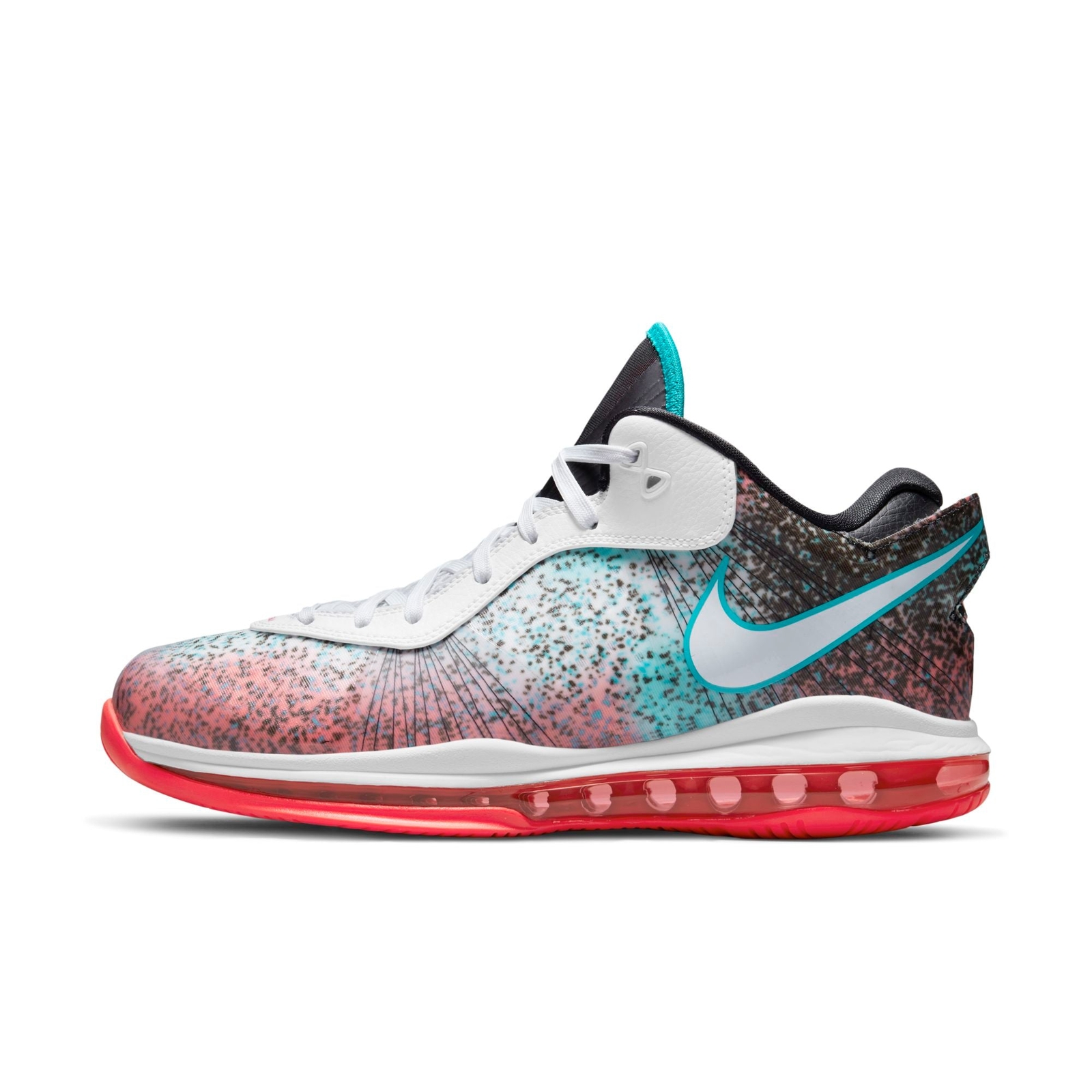 [DJ4436-100] Мужские кроссовки Nike LeBron 8 V2 Low Miami Nights (2021)