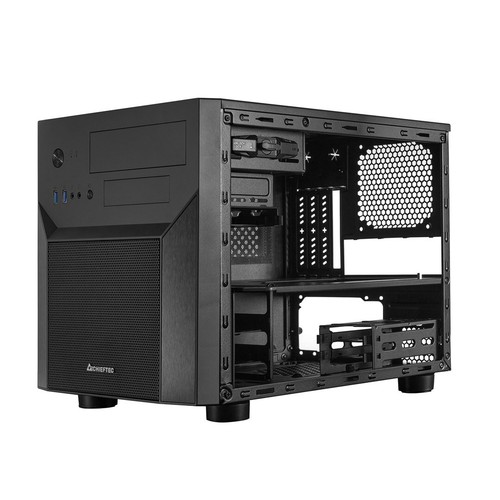 0753263077349 Chieftec CI-02B-OP Computer-Gehäuse Cube Schwarz Chieftec - Bild 12 von 12