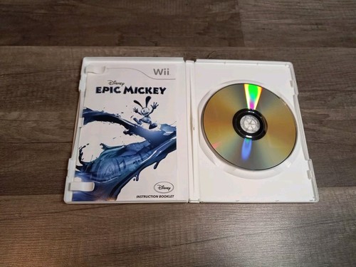 Disney Epic Mickey Nintendo Wii Complete Tested And Works Free Shipping - Picture 3 of 4