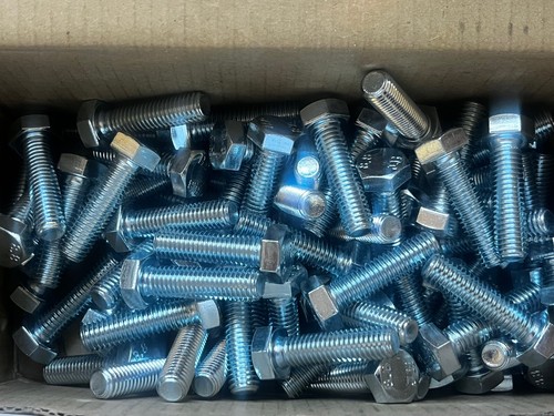 Cantidad 25 M8-1.25x30mm JUEGO HEXAGONAL TORNILLOS PERNO CABEZA HEXAGONAL TOTALMENTE ROSCADO DIN933 8.8 CR+3 - Imagen 2 de 3