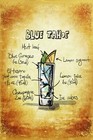 Blue Tahoe Tropical Cocktail Recipe on a Vintage Retro Style Metal Sign Plaque