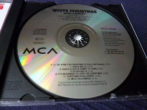 CD Bing Crosby - White Christmas Silent Knight Weihnachten Navidad Jingle Bells - Picture 3 of 4