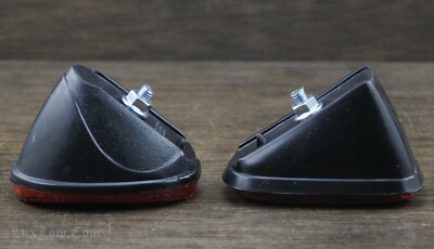 Catarifrangente Mtb Riflettore Bicicletta Rosso Angolato - Stile Vintage Per Parafango, Compatibile Con Schwinn E Raleigh Rulli Bici - Foto 7