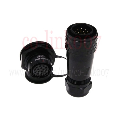 WEIPU SA20 2-15Pin Connector, SA2010 SA2015 Aviation Waterproof Female Plug IP67 - Picture 20 of 22