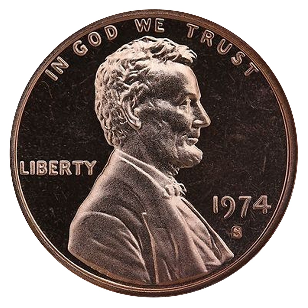 1974-S Lincoln Memorial Cent Penny Gem Proof US Mint Coin