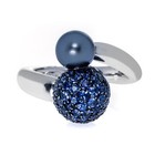 New $ 5 080. Piero Milano 18K White Gold And Sapphire Ring Sz 7.5 — photo 2