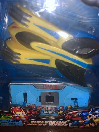 Marvel Super Hero Squad Wolverine Micro INFRAROT FERNBEDIENUNG Racer mit Beleuchtung - Bild 8 von 8