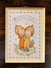 1979 Hallmark Betsey Clark "Friendship is a Bouquet of Beautiful Moments" Plaque