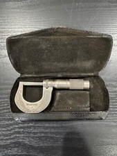Brown & Sharpe No. 12 Micrometer Sold By Tupler Hardware Case Chicago IL. USA