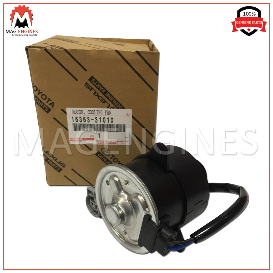 16363-31010 GENUINE OEM COOLING FAN MOTOR FOR CROWN LEXUS GS300 GS430 LS460 - Imagem 2 de 4