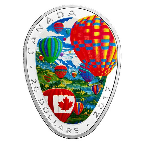 HOT AIR BALLOON PROBLEM UPSIDE DOWN HAT LAPEL PIN UP Albuquerque RALLY CANADA - Picture 5 of 7