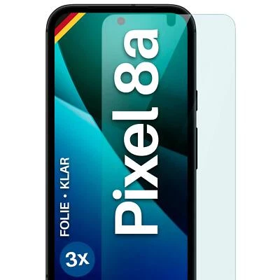 3x Schutzfolie für Google Pixel 8a Displayschutz Handyfolie flexibel kein Glas - Bild 1 von 4