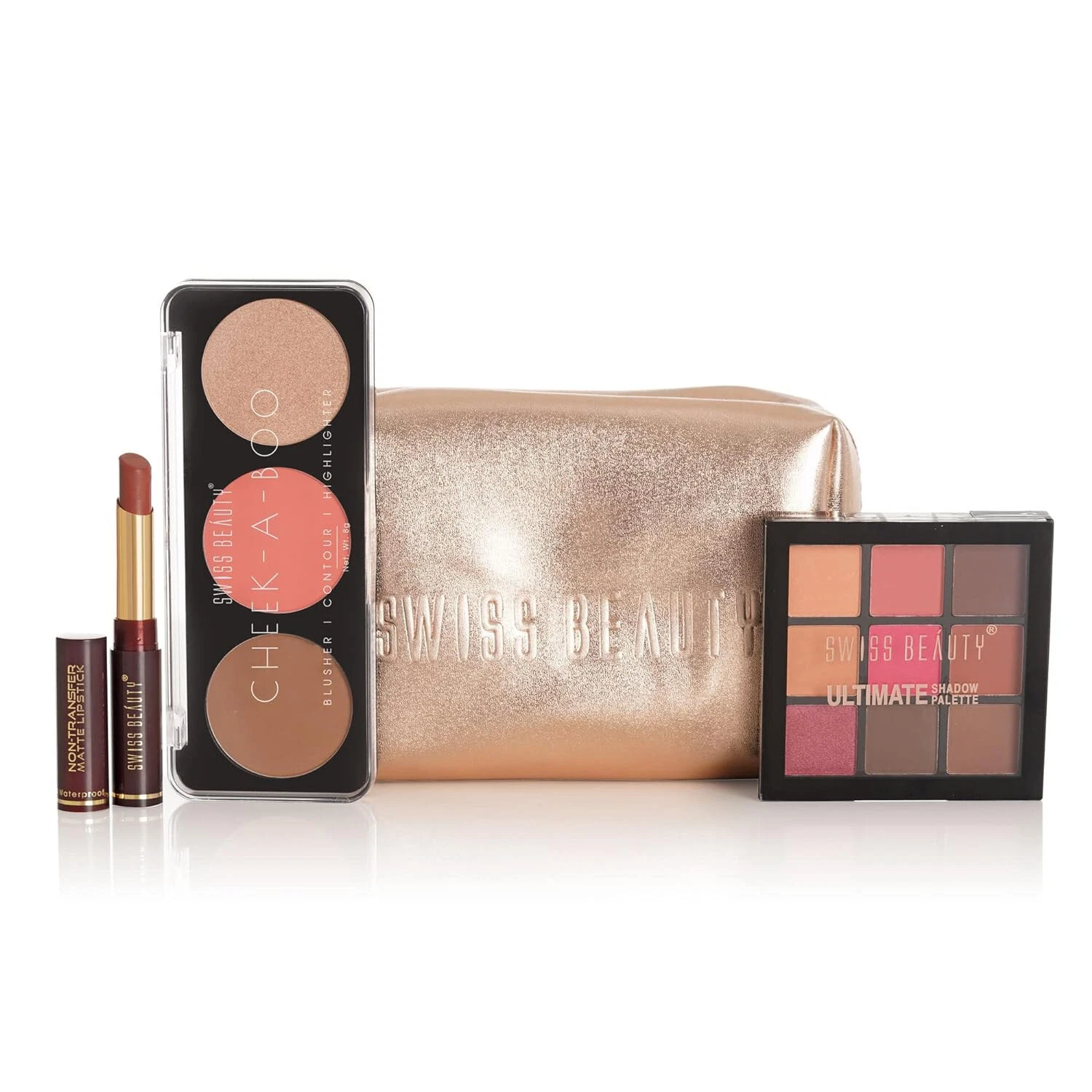 Swiss Beauty Ultimate Everyday Makeup Kit with Attractive Pouch Freeship