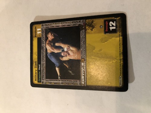 wwe raw deal ccg Military Slam - Picture 1 of 3