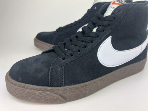 Nike SB Zoom Blazer mittlere Skateschuhe 864349 010 schwarz weiß Segel - Bild 9 von 11