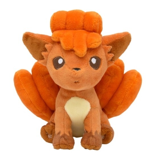 Pokemon Center оригинальный плюшевый покемон в форме сидящей милашки 37 Vulpix