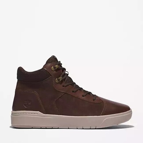 Botas de Zapatillas Timberland Para Hombre Seneca Bay Marrón Oscuro Grano Completo A415N TODAS LAS TALLAS - Imagen 2 de 10