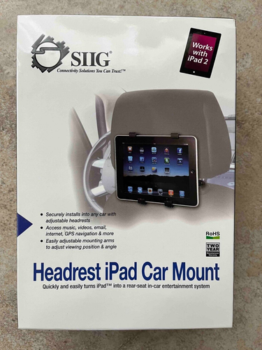 SIIG Car Back Headrest Mount Holder For iPad  - Picture 1 of 2