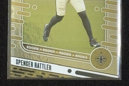 Spencer Rattler (RC) 2024 Panini Absolute Football - Rookie card #194 NO SAINTS - Picture 3 of 4