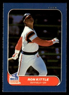 1986 Fleer Classic Miniatures RON KITTLE #45 White Sox FREE Ship! - Image 1 of 2
