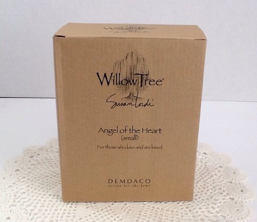 Figura 'Ángel del Corazón' Willow Tree 5" de Alto Susan Lordi Demdaco #26024 Nueva en Caja - Imagen 6 de 12