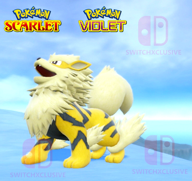 Paul Shiny Arcanine - Evento Paul Arcanine Regalo mistero Pokémon Viola Scarlatta - Paul Shiny Arcanine - Evento Paul Arcanine Regalo mistero Pokémon Viola Scarlatta -