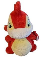 2003 Neopets Red 11" SCORCHIO Dragon Talking Light Up Shaking Plush Tested Works
